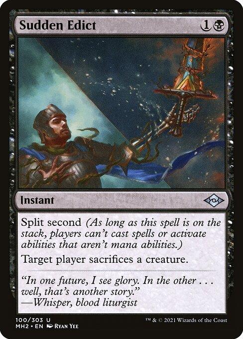 MH2 100 Sudden Edict U