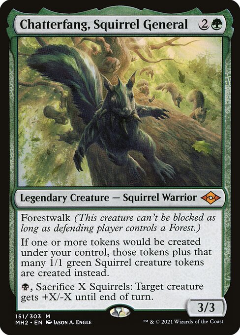 [Foil] MH2 151 Chatterfang, Squirrel General M