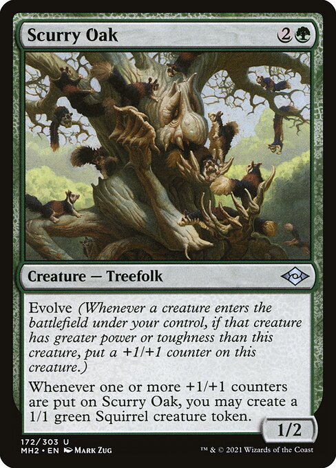 [Foil] MH2 172 Scurry Oak U