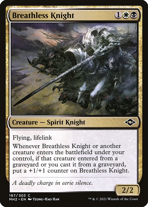 [Foil] MH2 187 Breathless Knight C