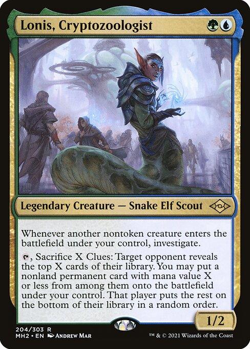MH2 204 Lonis, Cryptozoologist R