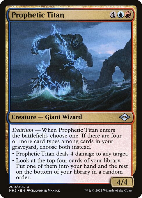 [Foil] MH2 209 Prophetic Titan U