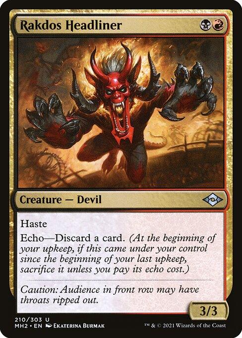 MH2 210 Rakdos Headliner U