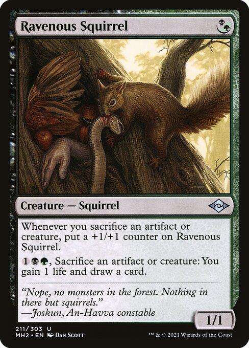 MH2 211 Ravenous Squirrel U