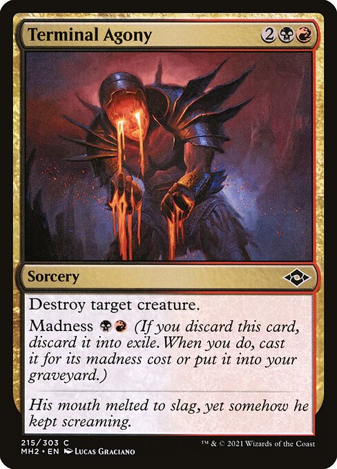 [Foil] MH2 215 Terminal Agony C