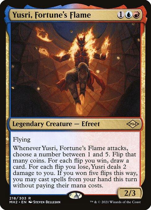 MH2 218 Yusri, Fortune's Flame R