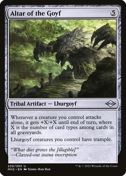 [Foil] MH2 220 Altar of the Goyf U