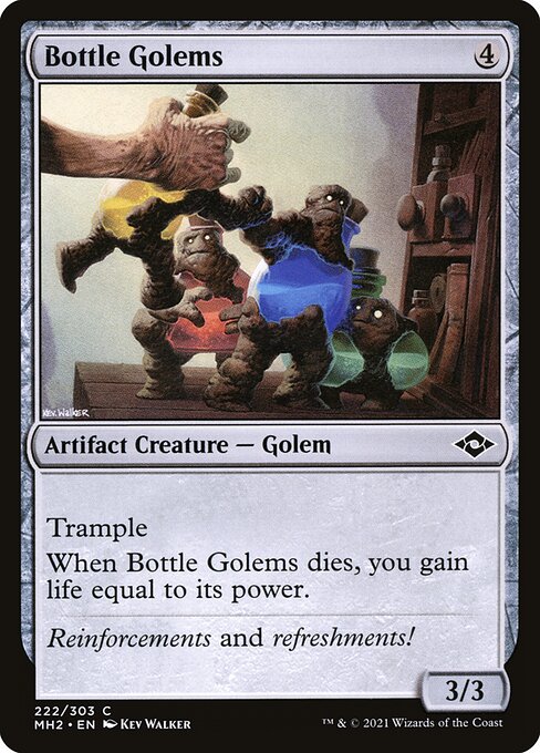 [Foil] MH2 222 Bottle Golems C