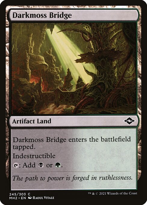 [Foil] MH2 245 Darkmoss Bridge C