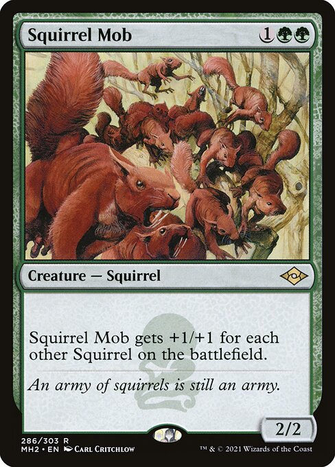 [Foil] MH2 286 Squirrel Mob R