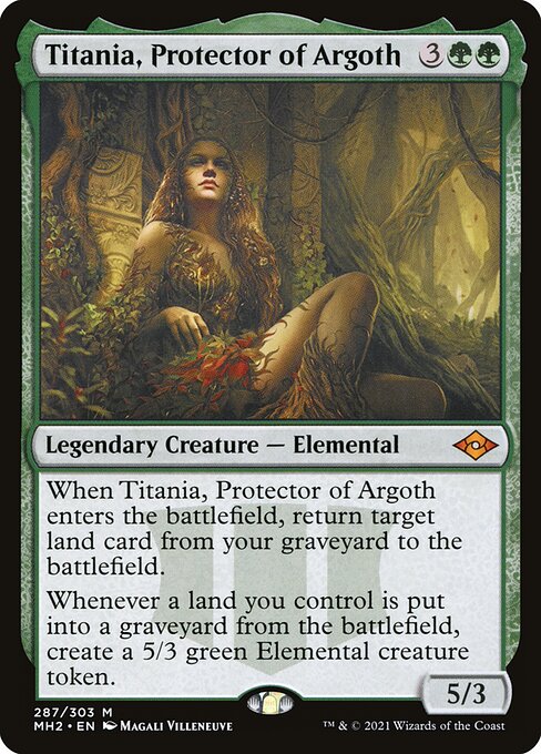 [Foil] MH2 287 Titania, Protector of Argoth M
