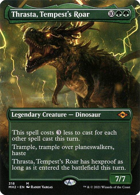 MH2 318 Thrasta, Tempest's Roar (Borderless) M