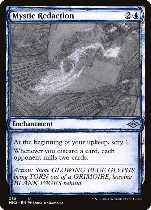 [Foil] MH2 338 Mystic Redaction (Showcase) U