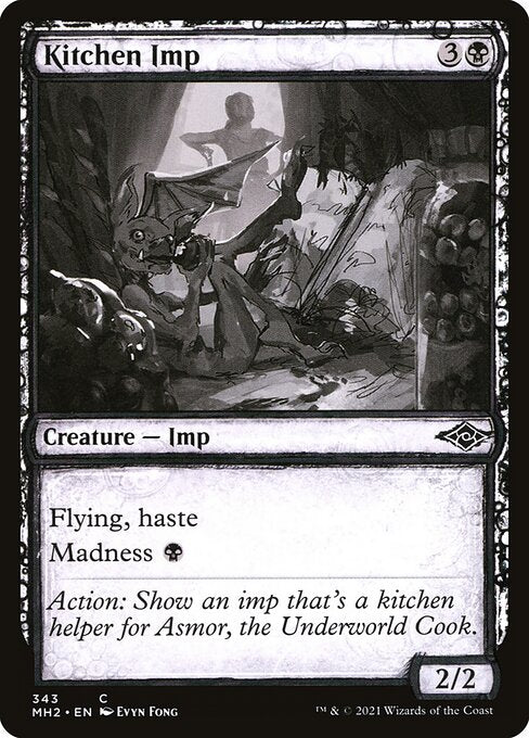 [Foil] MH2 343 Kitchen Imp (Showcase) C