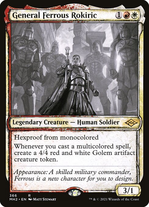 [Foil] MH2 366 General Ferrous Rokiric (Showcase) R