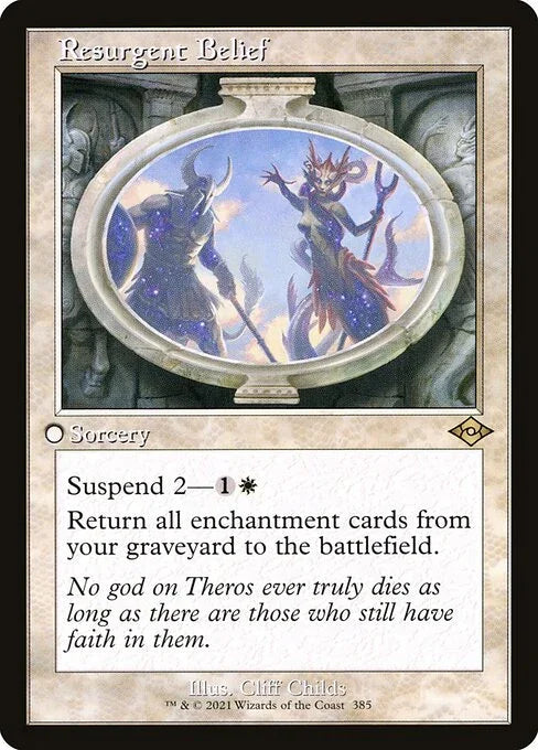 MH2 385 Resurgent Belief (Retro Frame) R