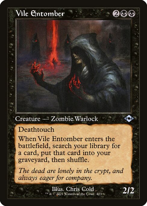 [Foil] MH2 403 Vile Entomber (Retro Frame) U