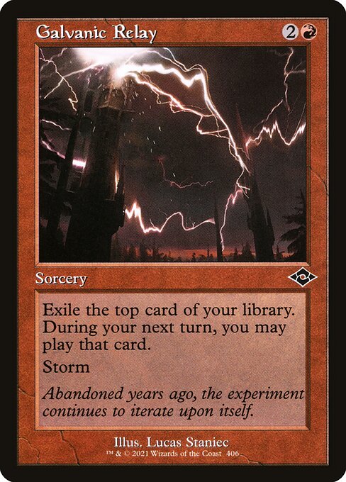 [Foil] MH2 406 Galvanic Relay (Retro Frame) C