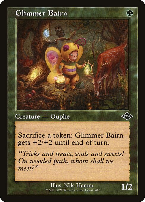 [Foil] MH2 413 Glimmer Bairn (Retro Frame) C