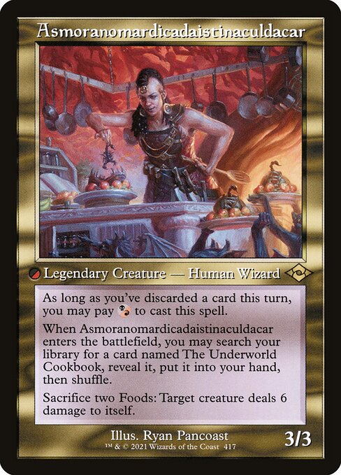 [Foil] MH2 417 Asmoranomardicadaistinaculdacar (Retro Frame) R