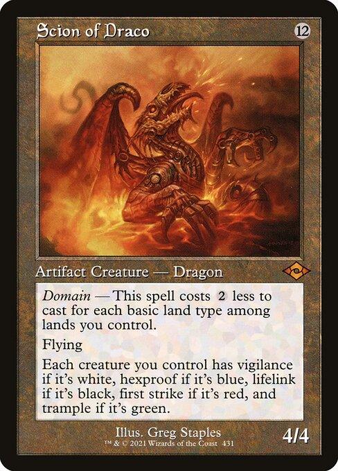 MH2 431 Scion of Draco (Retro Frame) M