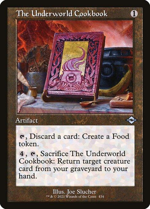 MH2 434 The Underworld Cookbook (Retro Frame) U