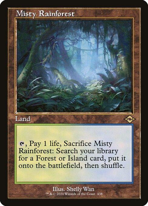 MH2 438 Misty Rainforest (Retro Frame)