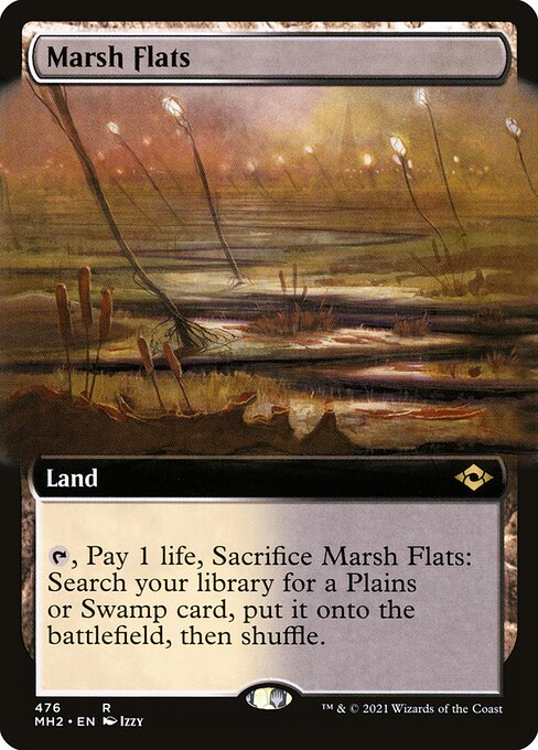 [Foil] MH2 476 Marsh Flats (Extended Art) R
