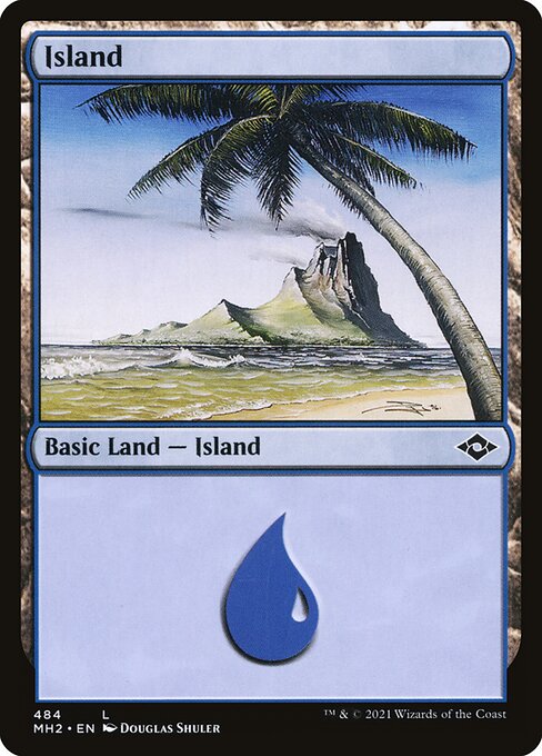 [Foil] MH2 484 Island (484) L