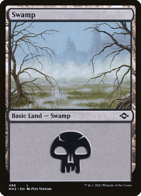 [Foil] MH2 486 Swamp (486) L