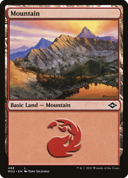 [Foil] MH2 488 Mountain (488) L