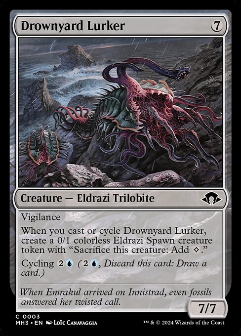 [Foil] MH3 003 Drownyard Lurker C