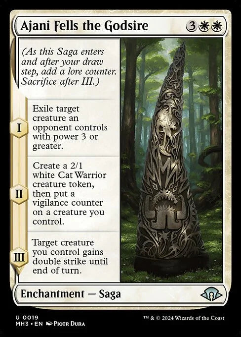 MH3 019 Ajani Fells the Godsire U