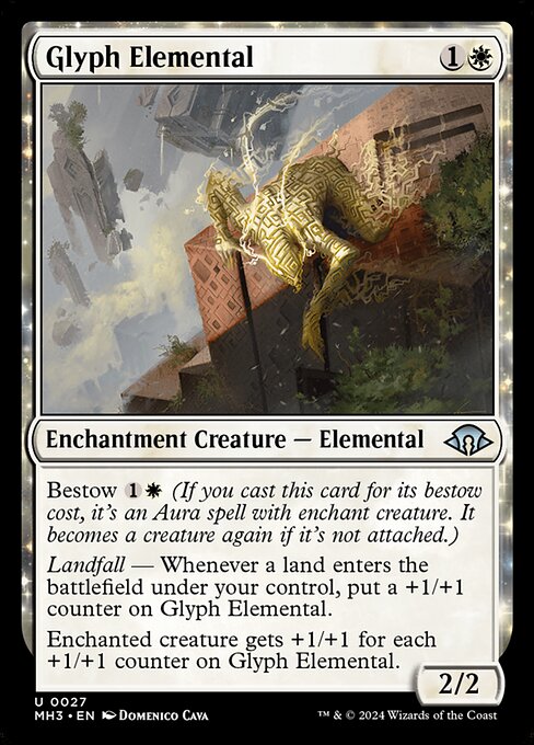 [Foil] MH3 027 Glyph Elemental U