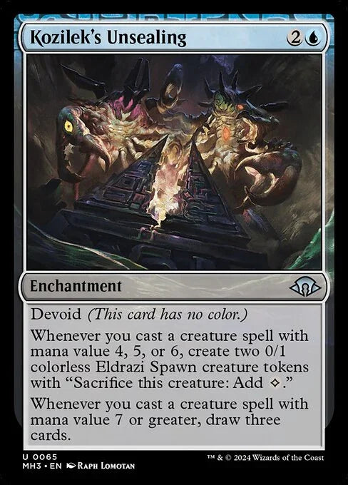 MH3 065 Kozilek's Unsealing U