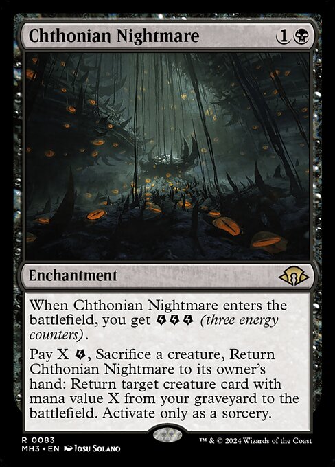 [Foil] MH3 083 Chthonian Nightmare R