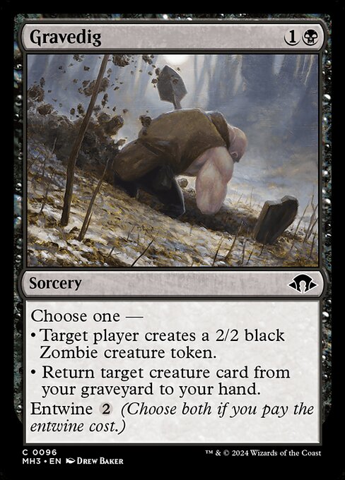 [Foil] MH3 096 Gravedig C