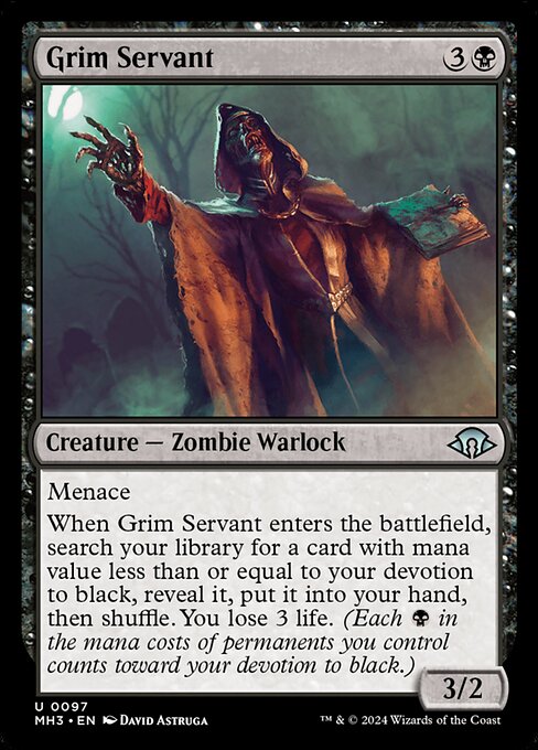 [Foil] MH3 097 Grim Servant U