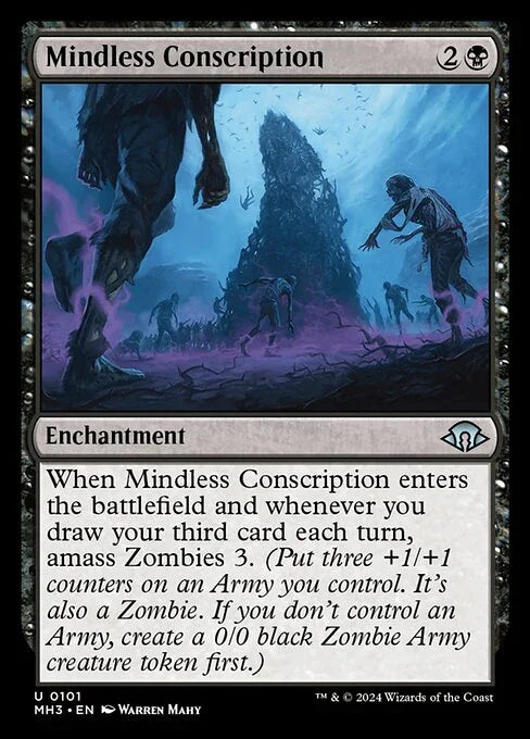 MH3 101 Mindless Conscription U