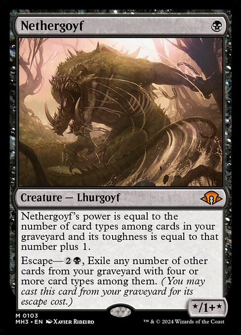 [Foil] MH3 103 Nethergoyf M