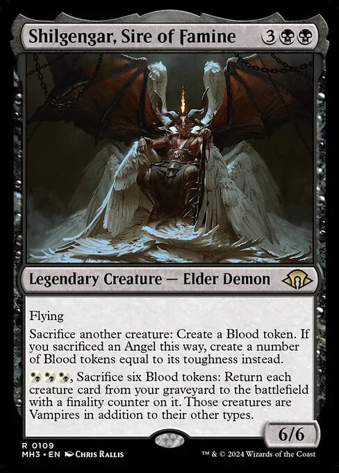 MH3 109 Shilgengar, Sire of Famine R