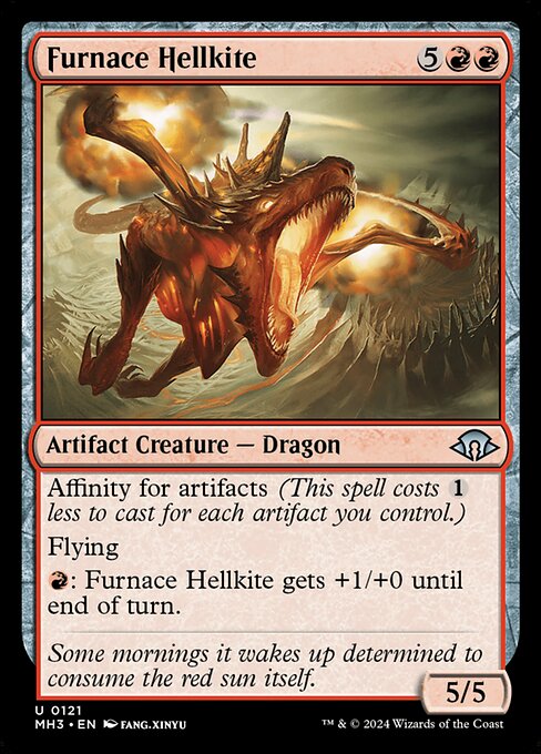 [Foil] MH3 121 Furnace Hellkite U