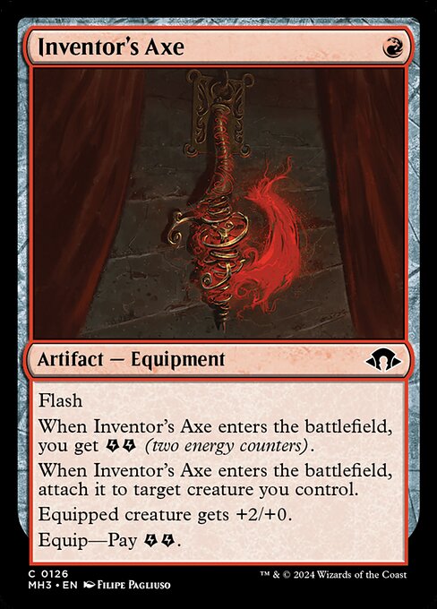 [Foil] MH3 126 Inventor's Axe C