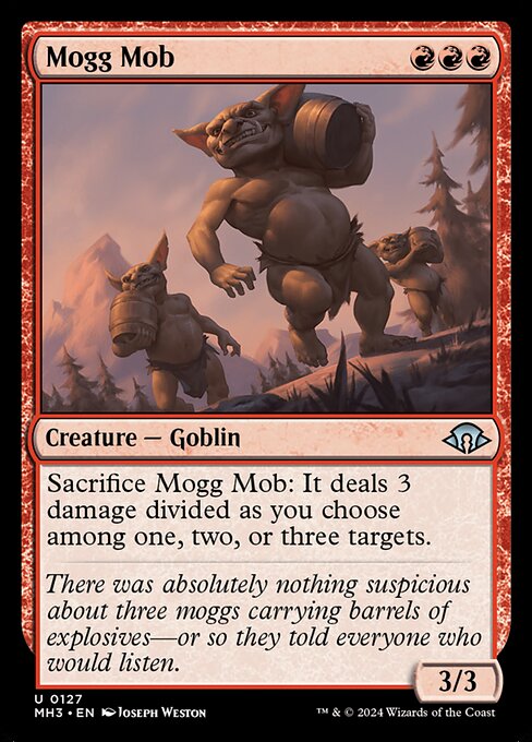 [Foil] MH3 127 Mogg Mob U