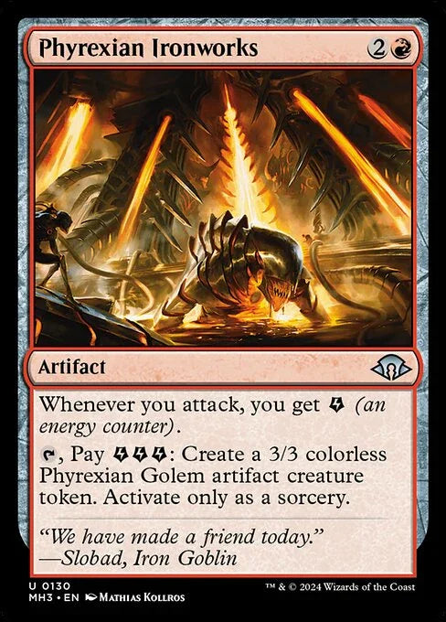 MH3 130 Phyrexian Ironworks U