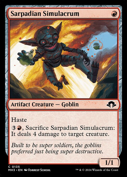 [Foil] MH3 135 Sarpadian Simulacrum C