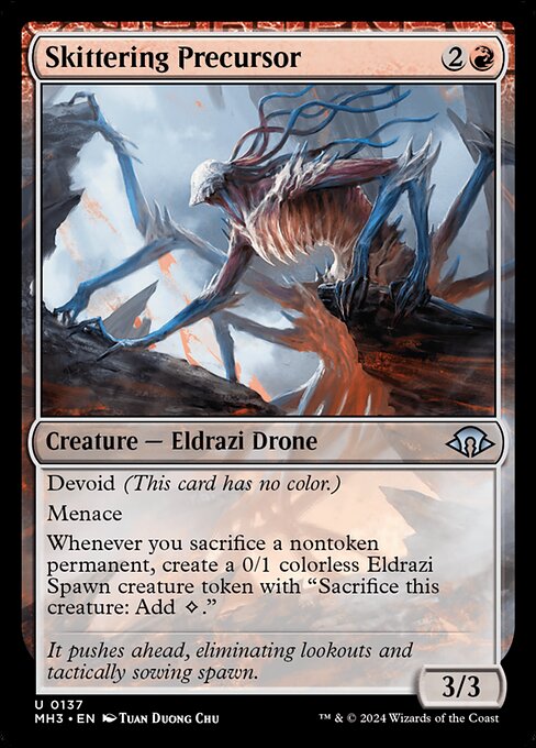 [Foil] MH3 137 Skittering Precursor U