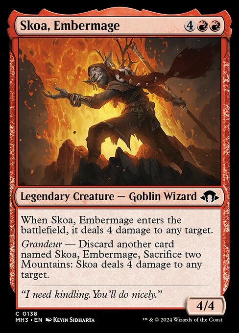 [Foil] MH3 138 Skoa, Embermage C