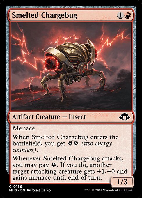 [Foil] MH3 139 Smelted Chargebug C