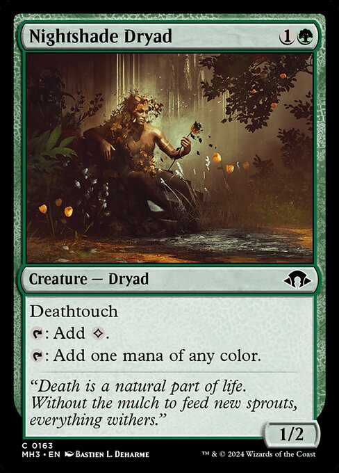 [Foil] MH3 163 Nightshade Dryad C